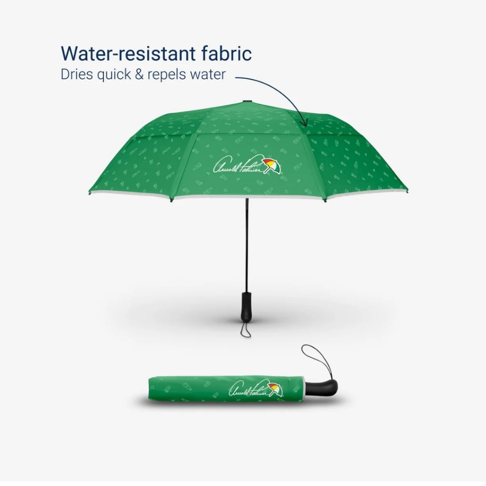 NEW Weatherman Arnold Palmer Umbrella Fairway Golf Collapsible Cocktails 🍸 - Picture 2 of 14